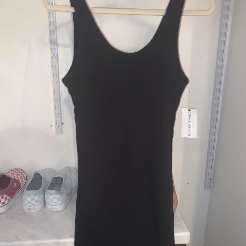 Calvin Klein slim dress